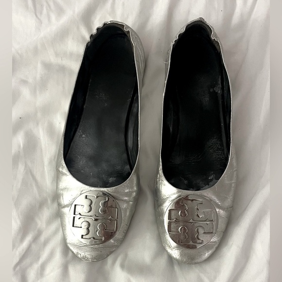 Tory Burch Shoes - Tory Burch Flats | Silver